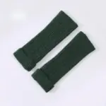 Warm Windproof Wool-Blend Fingerless Thermal Gloves