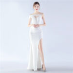 c0caab44-9842-44c4-97c4-f53e724eec5c.jpg Satin Sling Exhibition Bridesmaid Dress