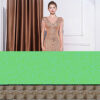 Sequined Slim Fit Slimming Long Dress Women Sequined Slim Fit Slimming Long Dress Women