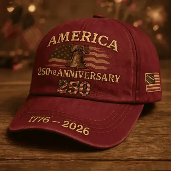 Sun-Protection Washed Embroidered Baseball Cap for Women