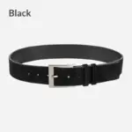 Wide Genuine Leather Waist Belt for Women, Retro Pin Buckle