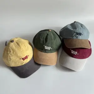 Washable Niche Soft-crown Womens Casual Baseball Cap