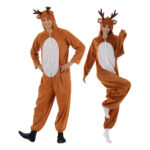 c591f59a-05f8-45e0-a5b8-c51fe120028c.jpg Reindeer Print Stage Costume Jumpsuit Polyester Lining