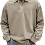 c5aa0b87-71ae-45b2-8bf6-f531857bd249-1.jpg Fall Men's Long Sleeve Polo Shirts Casual Breathable Comfortable Tees Shirt Solid High Quality Sweatshirt Male T-Shirt