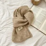 Soft Chewy Knitted Warmth-Enhancing Thickened Scarf For Women