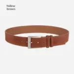 Wide Genuine Leather Waist Belt for Women, Retro Pin Buckle