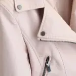 PU Short Women's Small Leather Jacket