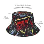 c9a2e66b-e805-4289-8a97-93778262e111.webp Spring Printed Fisherman Hat Reversible Bucket Hat