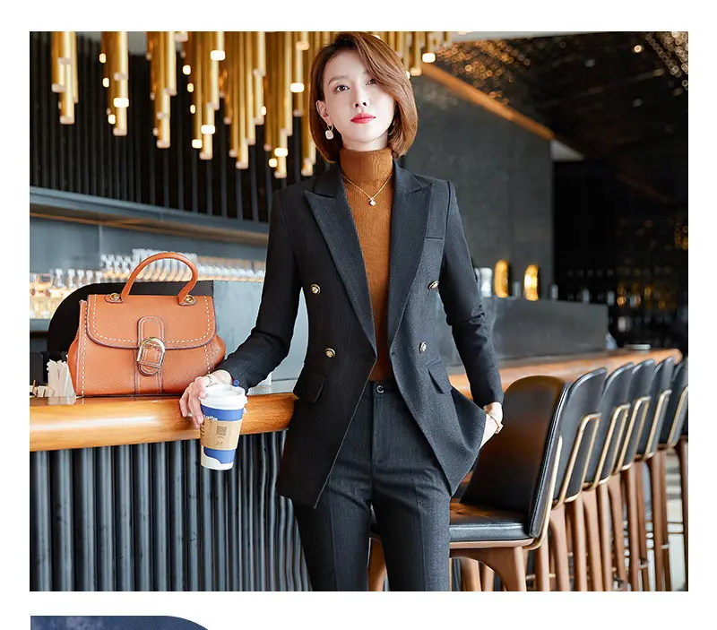 High Sense Of Business Wear Formal Wear High-end Suit Work Clothes