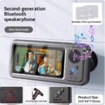 Bluetooth Waterproof Phone Case with 360° Rotating Holder