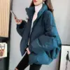 Short Loose-fitting Puffer Jacket For Petite Frames Short Loose-fitting Puffer Jacket For Petite Frames