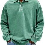 cbb52112-7c8a-4b4f-857c-5296fbcc9e29-1.jpg Fall Men's Long Sleeve Polo Shirts Casual Breathable Comfortable Tees Shirt Solid High Quality Sweatshirt Male T-Shirt