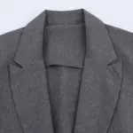 Small New Spring And Autumn Linen Minimalist Blazer