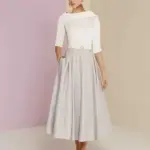 cd0dc133-499b-42c8-802e-4594bb9026e1.webp Elegant White Off-Shoulder Lace Wedding Dress - Tight Waist