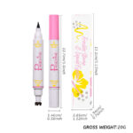 Liquid Eyeliner & Fleck Removal Pen for Women, Brown