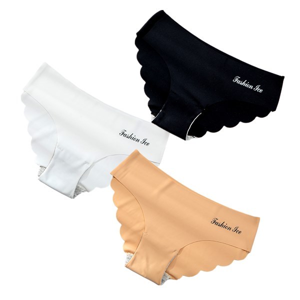 Panties For Women Seamless Panty Set Solid Invisible Panties For Women Seamless Panty Set Solid Invisible
