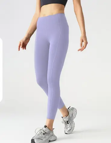 Moisture-Wicking Mesh Side Pocket Stretch Leggings