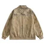 Streetwear Lapel-embroidered Couples Jacket