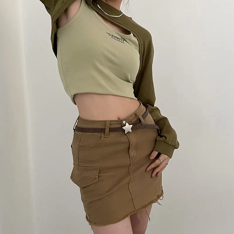Narrow PU Pin-Loop Waist Belt for Women, 1.4 cm Width Narrow PU Pin-Loop Waist Belt for Women, 1.4 cm Width