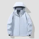d025203a-edd4-4670-b7f3-88aa9ddebee6.webp Outdoor Couple's Hardshell Jacket Single-Layer Hiking Coat