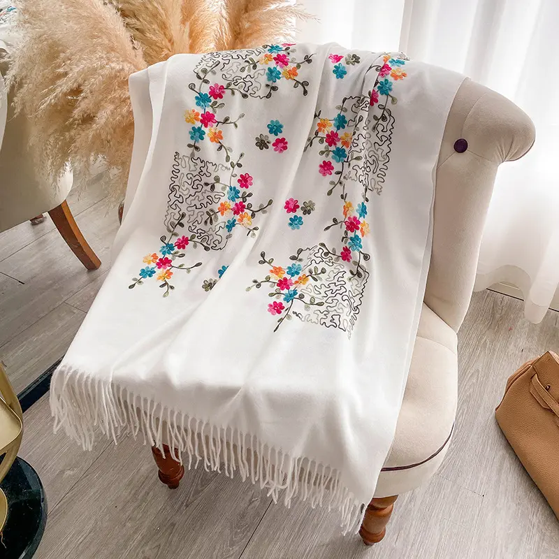 Warm, Dust-Proof Long Tassel Scarf for Women - 200 x70 cm