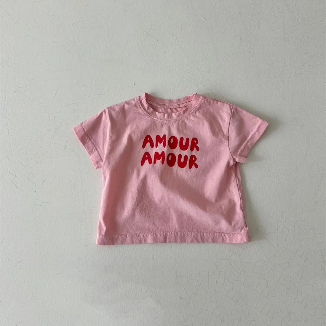 Breathable Cotton Kids T-Shirts for Summer, Moisture-Wicking