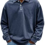 d30722af-f08a-4011-9143-7ffcdc8b1705-1.jpg Fall Men's Long Sleeve Polo Shirts Casual Breathable Comfortable Tees Shirt Solid High Quality Sweatshirt Male T-Shirt