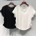 Summer Loose Slimming Korean-Style Base Shirt