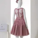 One-Shoulder Cocktail Dress for Engagement & Banquets