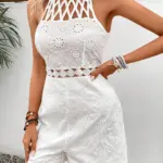 d4f4d700-e27c-46c9-80c9-25da6c019712.webp Hollow-out Lining Fashionable And Comfortable One-piece Shorts
