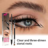 Waterproof Sweat-Proof Double-Ended Eyebrow Pencil with Gray/Brown/Black