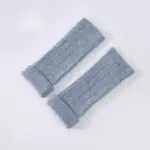 Warm Windproof Wool-Blend Fingerless Thermal Gloves