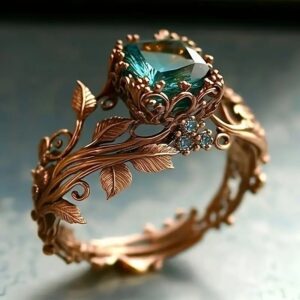 Retro Simple And Exaggerated Unique Women Ring