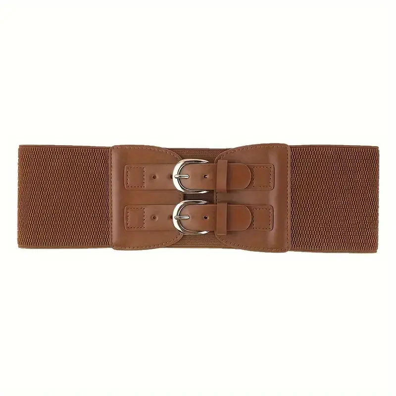 Elastic Wide Waist Belt for Skirt Decoration, Black Elastic Wide Waist Belt for Skirt Decoration, Black