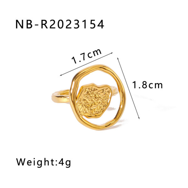 Overseas Sales Luxury High-End Heart-Shaped Ring Overseas Sales Luxury High-End Heart-Shaped Ring