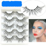 Natural Curled Sparse False Eyelashes 13 mm - 5 Pairs