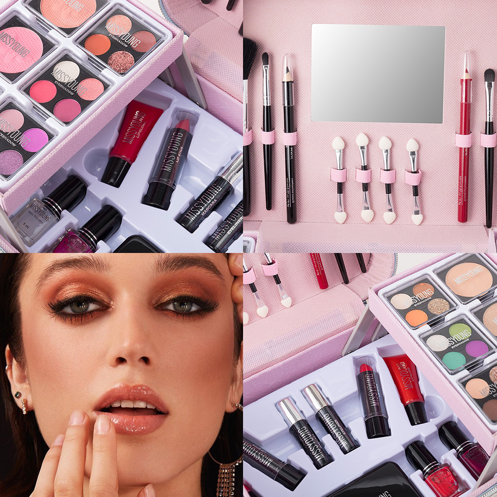 Complete Makeup Set Gift Box with 70.4 g Total Net