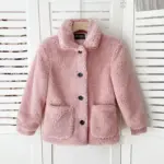 Warm Lambswool Short Coat for Women - Ultra-Short 40 cm