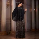 dec9cf36-9361-4a07-a41e-5f54eb8006b0.webp Statement Sequined A-Line Evening Dress with Long Sleeves