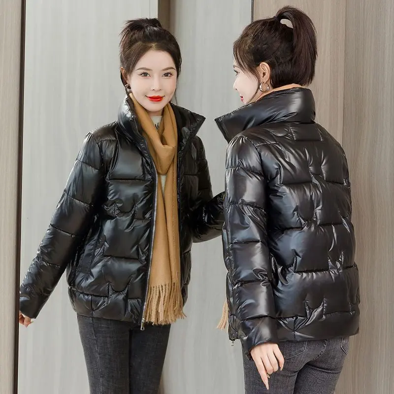 Women’s Ultra-Short Padded Down Jacket Stand Collar Women’s Ultra-Short Padded Down Jacket Stand Collar