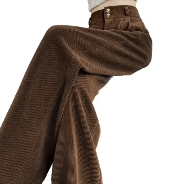 High-waisted, Draping Wide-leg Pants For Women High-waisted, Draping Wide-leg Pants For Women