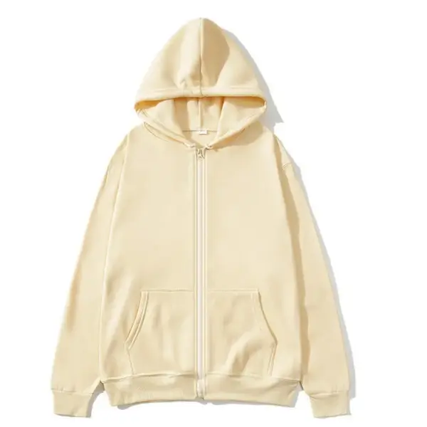 Women's Zip-up Hoodie Sweatshirt Jacket Fleece Loose-fit Women's Zip-up Hoodie Sweatshirt Jacket Fleece Loose-fit