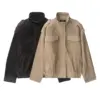 Temperament Women's Suede Texture Leather Coat Temperament Women's Suede Texture Leather Coat