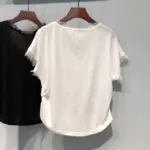Summer Loose Slimming Korean-Style Base Shirt
