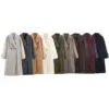 Relaxed Fit Long Sleeve Long Coat for Women, No Fur Collar Relaxed Fit Long Sleeve Long Coat for Women, No Fur Collar