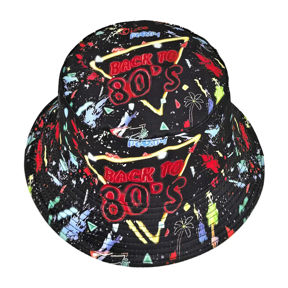 Spring Printed Fisherman Hat Reversible Bucket Hat Spring Printed Fisherman Hat Reversible Bucket Hat