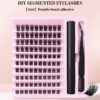 Voluminous Thick Feather False Eyelashes Set, Large Band Capacity Voluminous Thick Feather False Eyelashes Set, Large Band Capacity
