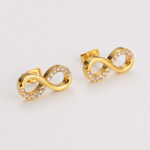Versatile French-Style Earring Set with Titanium Steel Pendant