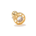 e50bc331-2711-471d-9d51-9870965e4e7b.jpg Threaded Piercing Screw Ball Leaf Earrings