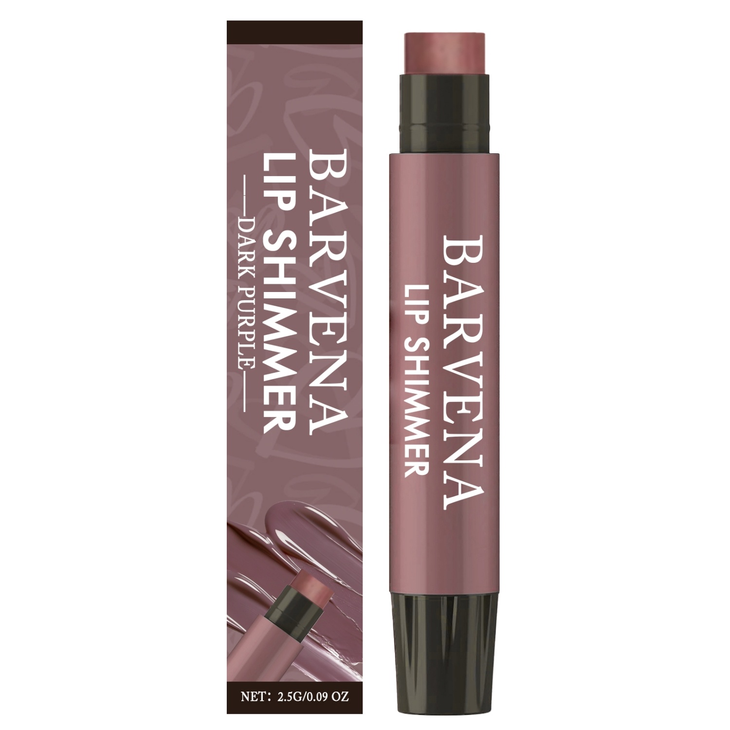 Hydrating Lip Shimmer Lipstick with Shea Butter & Mint Extract Hydrating Lip Shimmer Lipstick with Shea Butter & Mint Extract